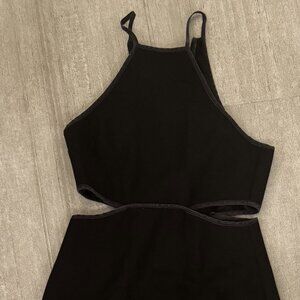 Cinq a Sept Black Midi Dress, Size US 0